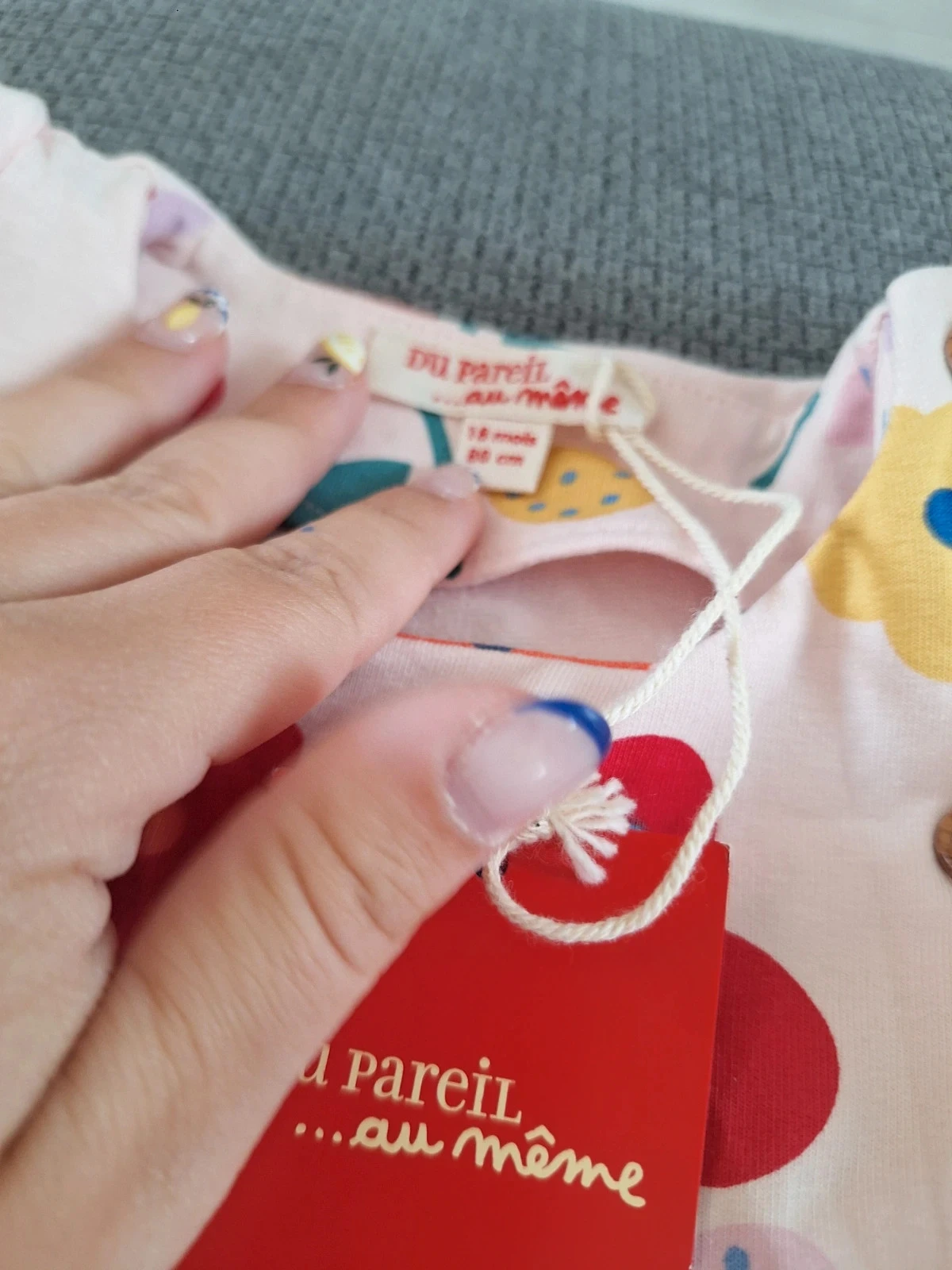 Vestido 18 meses DPAM nuevo con etiqueta – photo 3